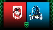 St. George Illawara Dragons vs Gold Coast Titans thumbnail artwork