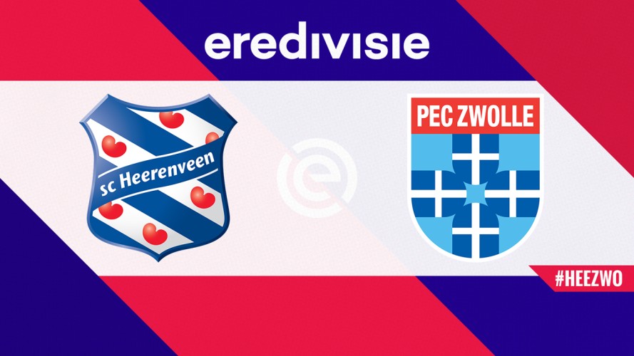 Heerenveen vs PEC Zwolle event artwork