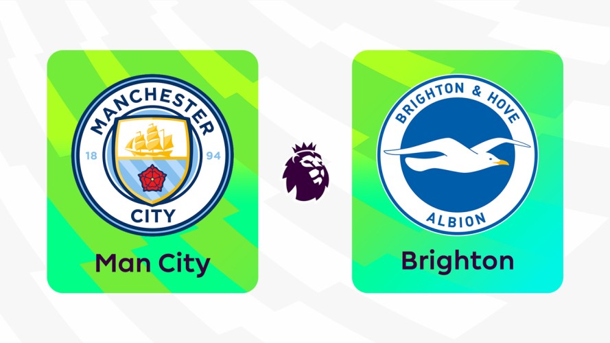 Manchester City vs Brighton event artwork