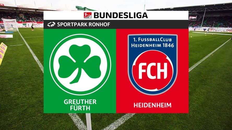 Greuther Fürth vs Heidenheim event artwork