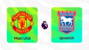 Manchester United vs Ipswich Town thumbnail artwork