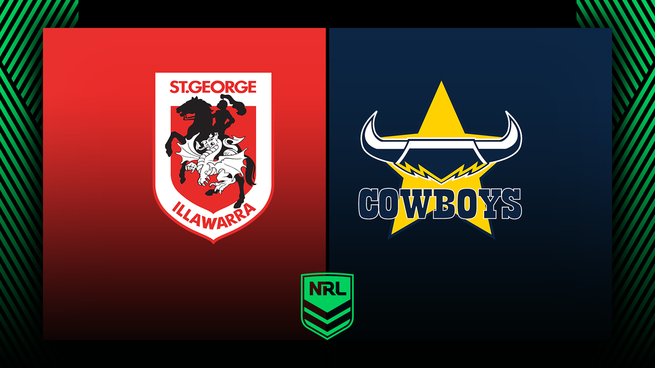 St. George Illawara Dragons vs North Queensland Cowboys
