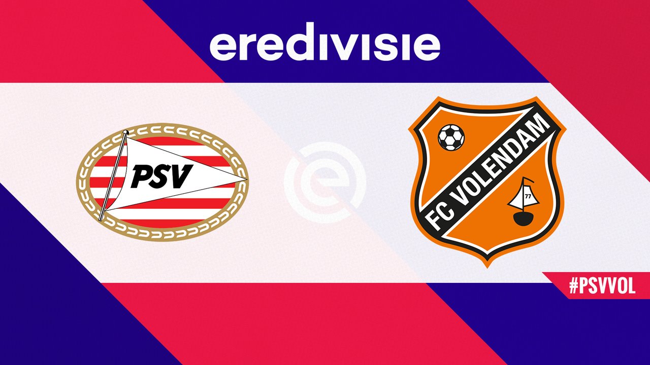 Kamp for PSV Eindhoven vs FC Volendam