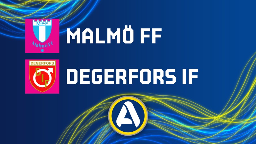 Malmö vs Degerfors event artwork