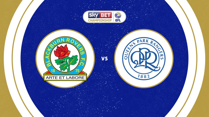 Blackburn Rovers vs Queens Park Rangers event artwork