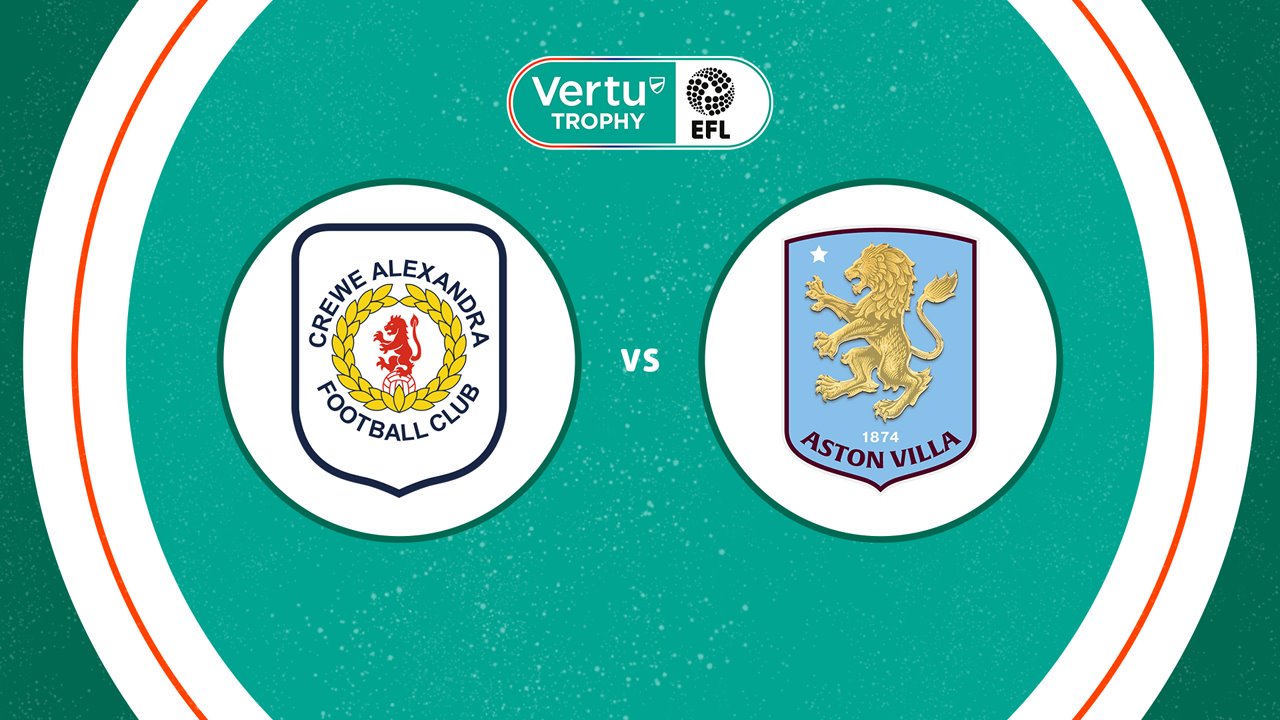 Crewe Alexandra vs Aston Villa U21