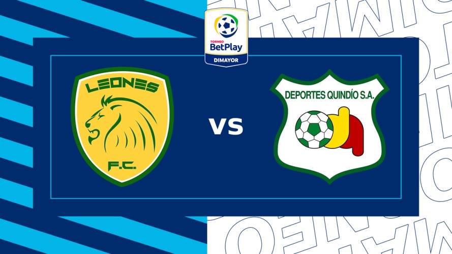 Itagüí Leones vs Deportes Quindío event artwork