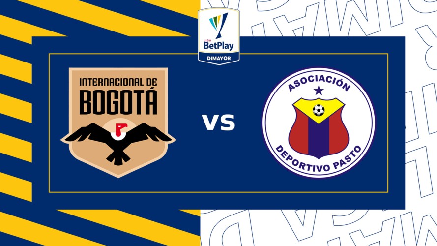 Internacional de Bogotá vs Deportivo Pasto event artwork