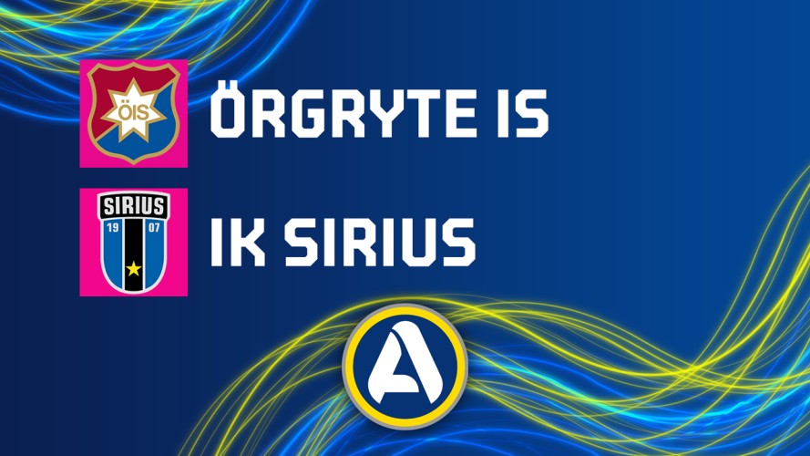 Örgryte vs Sirius event artwork