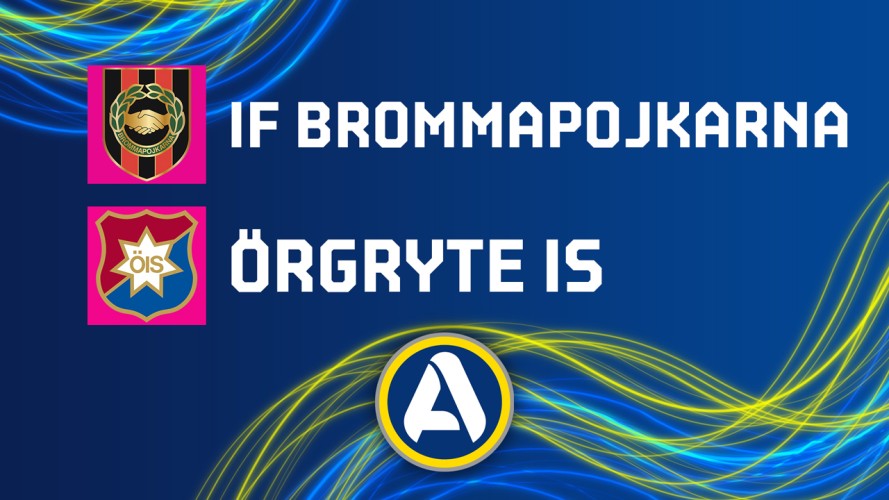 Brommapojkarna vs Örgryte event artwork