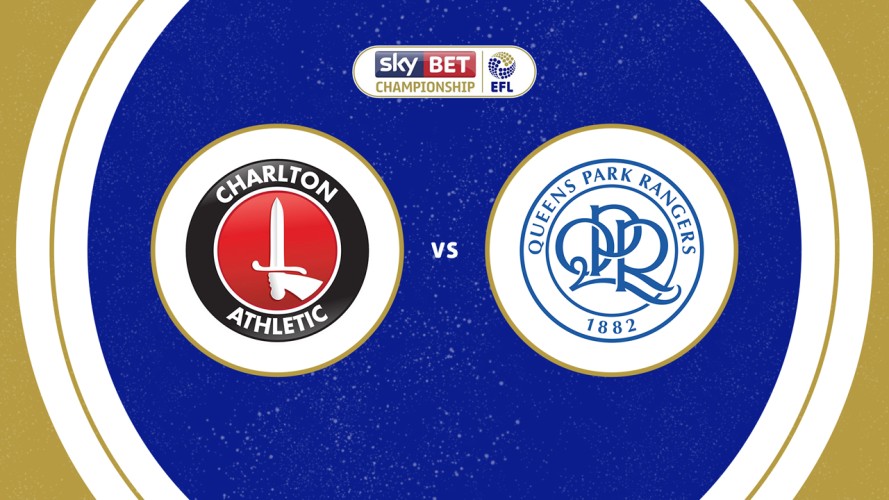 Charlton Athletic vs Queens Park Rangers event artwork