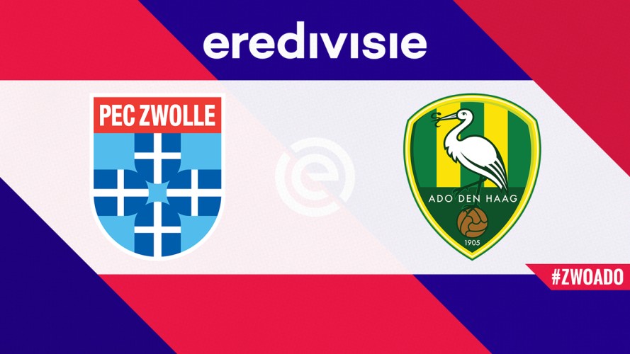 PEC Zwolle vs ADO Den Haag event artwork