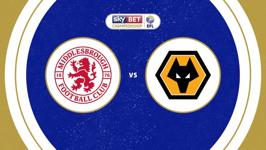 Middlesbrough vs Wolverhampton Wanderers event artwork