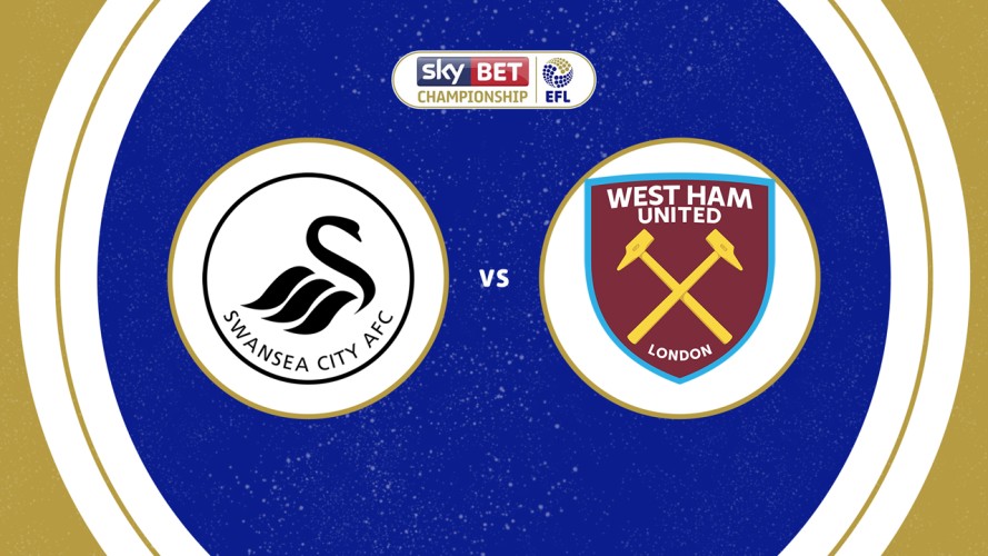 Swansea City vs West Ham United event artwork