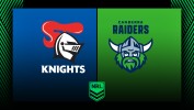 Newcastle Knights vs Canberra Raiders thumbnail artwork