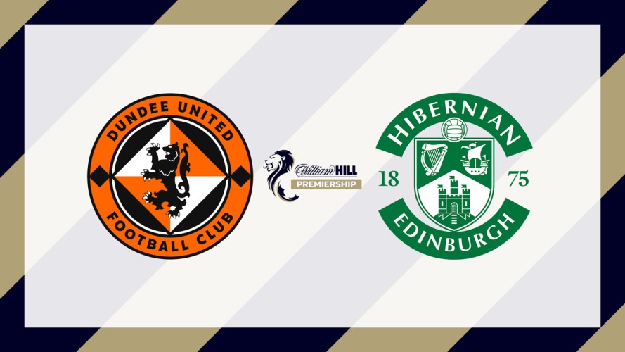 Dundee United vs Hibernian event artwork