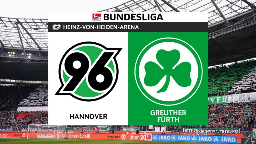 Hannover 96 vs Greuther Fürth event artwork