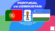Portugal vs Uzbekistan thumbnail artwork