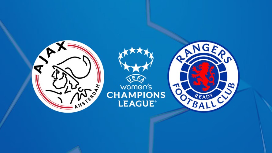 Ajax Women vs Rangers Women event artwork
