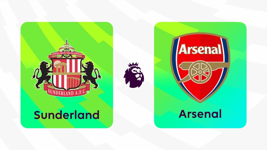 Sunderland vs Arsenal event artwork