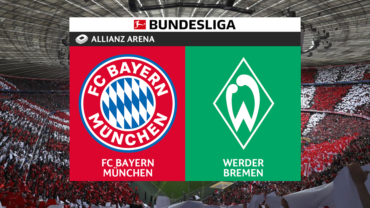 Kamp for Bayern Munich vs Werder Bremen