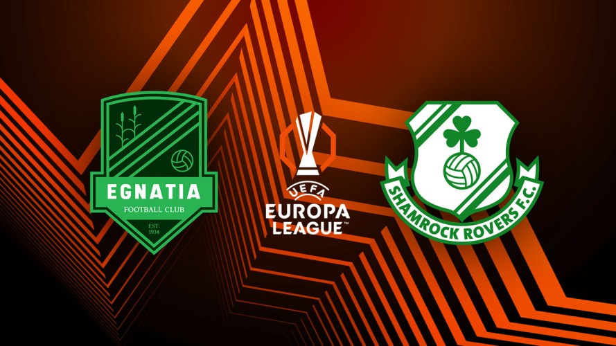 Egnatia vs Shamrock Rovers event artwork