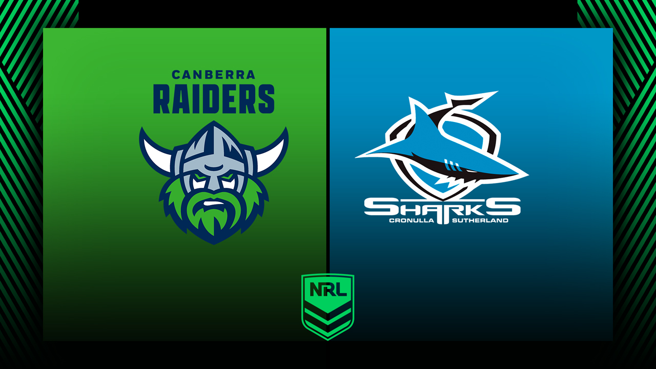 Canberra Raiders vs Cronulla Sharks