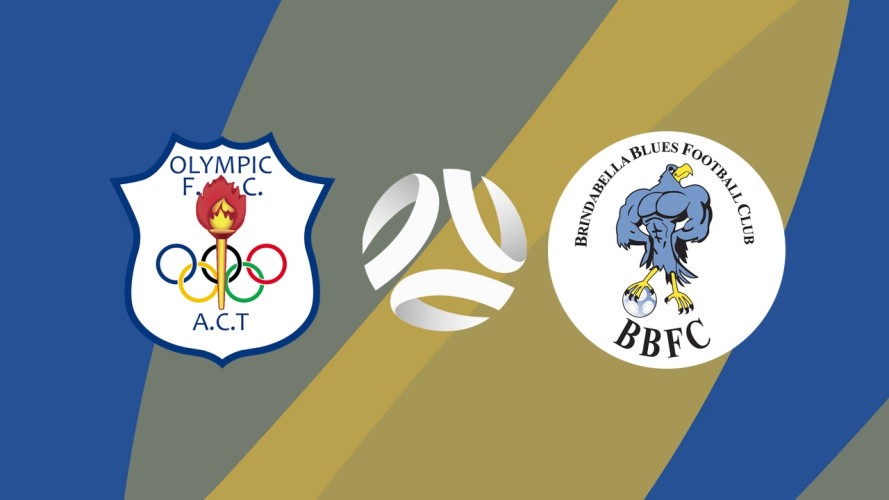 Canberra Olympic vs Brindabella Blues event artwork