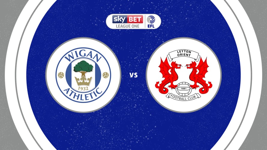 Wigan Athletic vs Leyton Orient event artwork