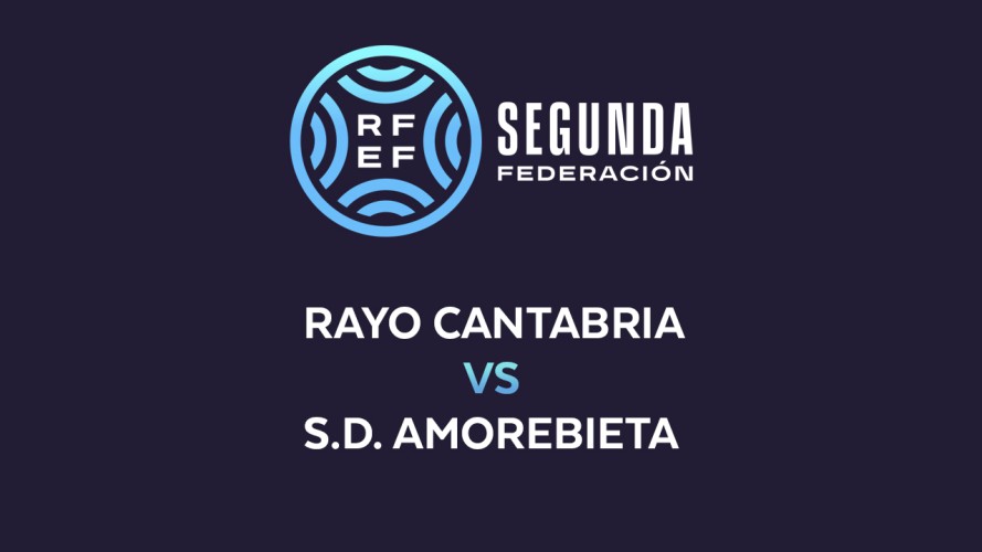 Rayo Cantabria vs Amorebieta event artwork