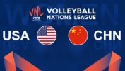 USA Volleyball Women vs China Volleyball Women thumbnail artwork