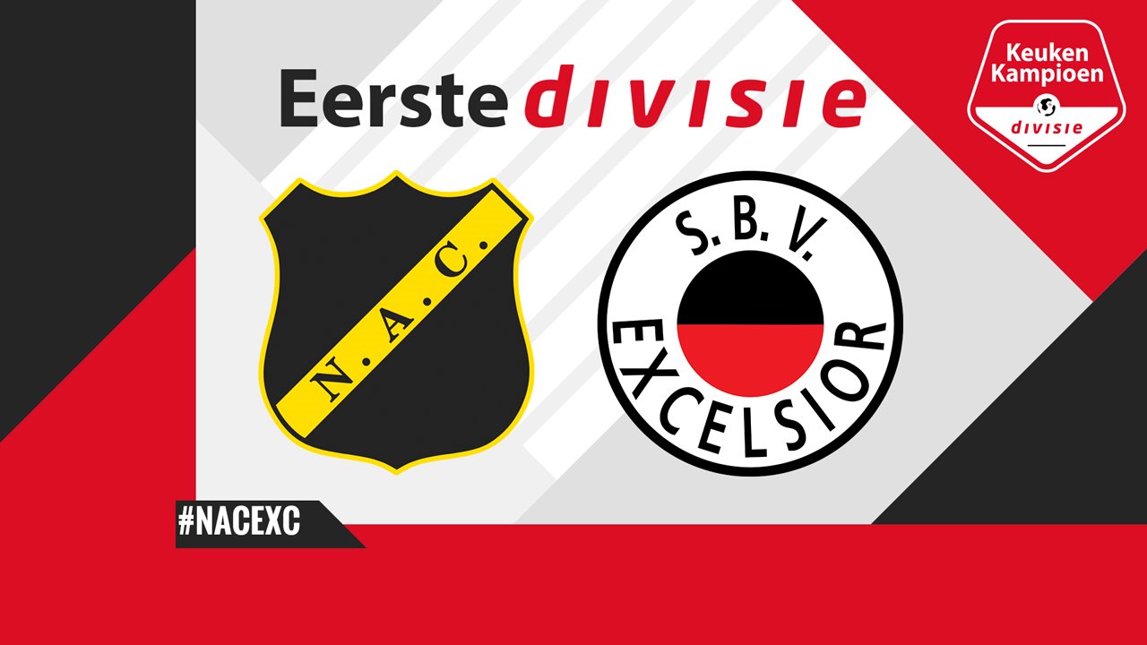 Kamp for NAC Breda vs Excelsior