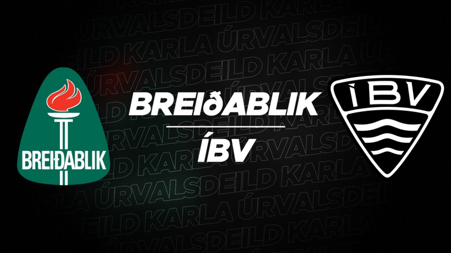 Breiðablik vs ÍBV Vestmannaeyjar event artwork