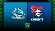 Cronulla Sharks vs Newcastle Knights thumbnail artwork