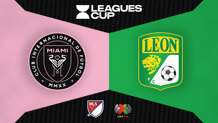 Inter Miami vs León event artwork