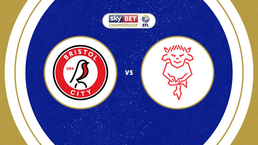 Bristol City vs Lincoln City event artwork