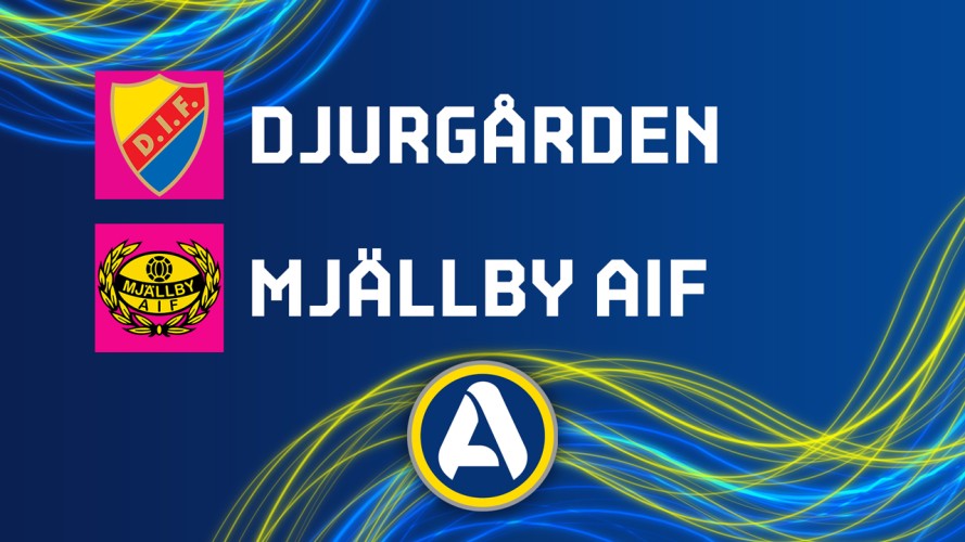Djurgården vs Mjällby event artwork