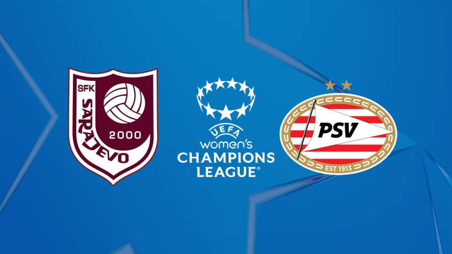 SFK 2000 Sarajevo vs PSV Eindhoven Women event artwork