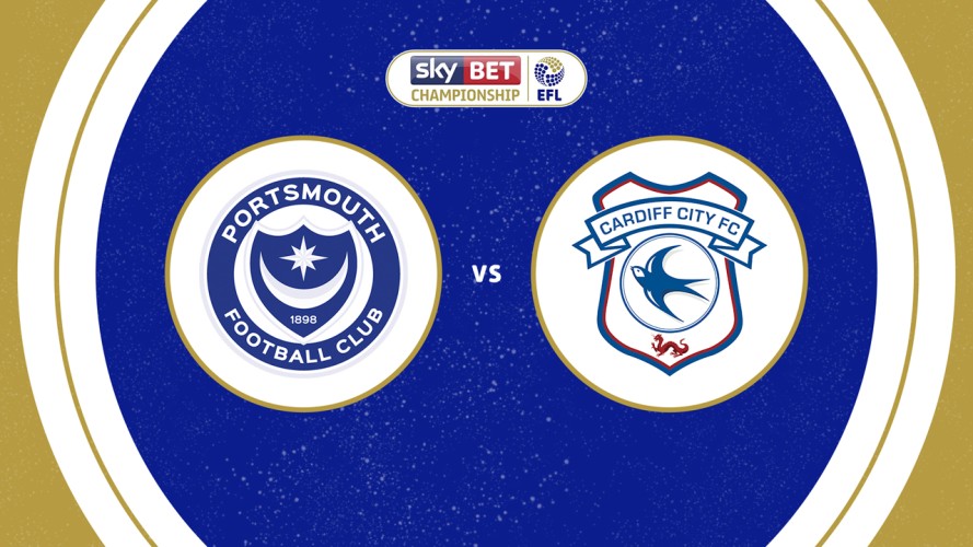 Portsmouth vs Cardiff City event artwork