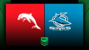 Dolphins vs Cronulla Sharks thumbnail artwork