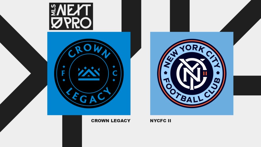 Crown Legacy vs New York City FC II event artwork