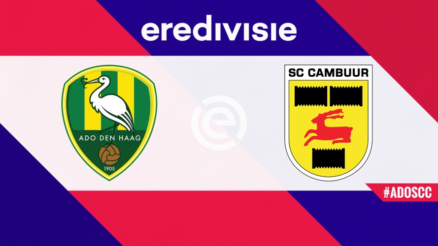 ADO Den Haag vs Cambuur event artwork