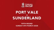 Port Vale vs Sunderland thumbnail artwork