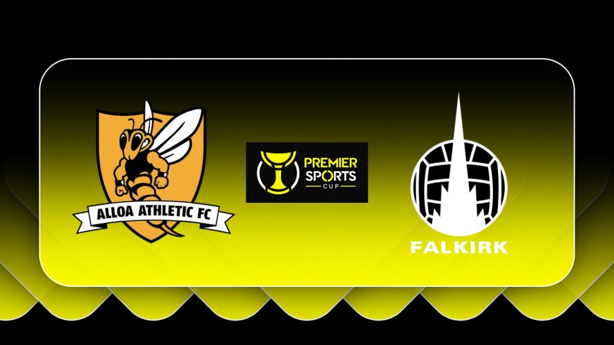 Alloa Athletic vs Falkirk event artwork