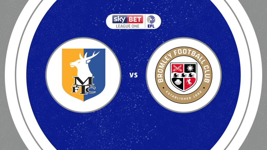 Mansfield Town vs Bromley event artwork
