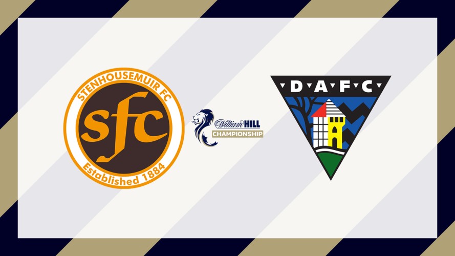 Stenhousemuir vs Dunfermline Athletic event artwork