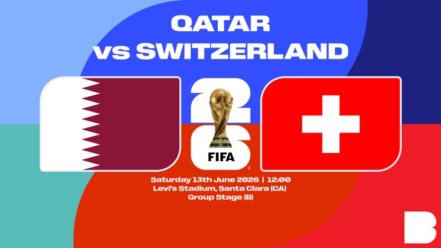 Qatar vs Switzerland event artwork