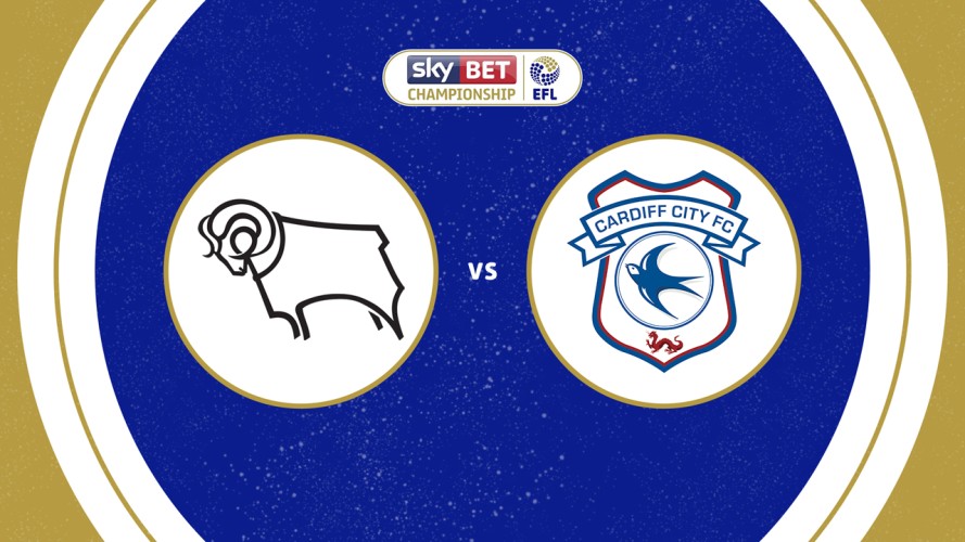 Derby County vs Cardiff City event artwork