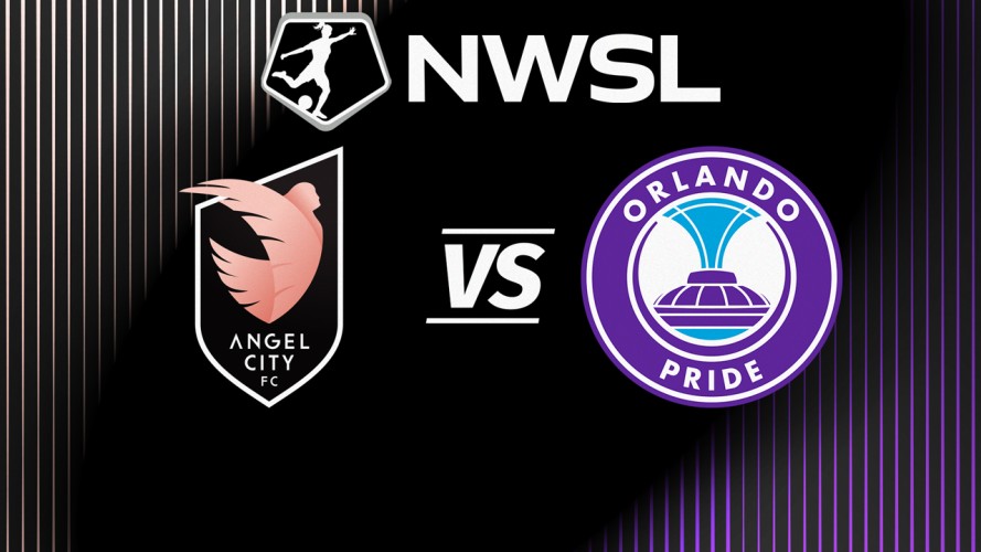 Angel City vs Orlando Pride event artwork