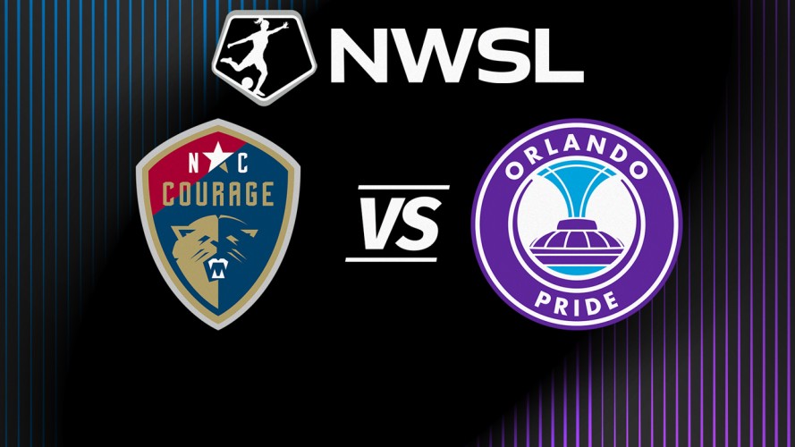 North Carolina Courage vs Orlando Pride event artwork